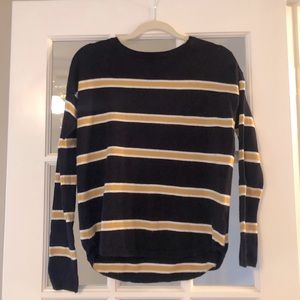Express striped sweater